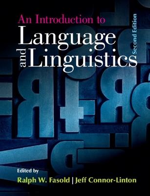 An Introduction to Language and Linguistics - cover