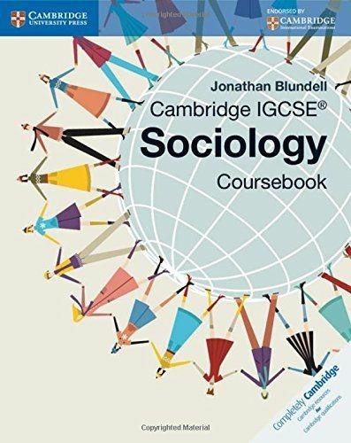 Cambridge IGCSE (R) Sociology Coursebook - Jonathan Blundell - 2