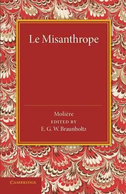 Le Misanthrope - Moliere - cover