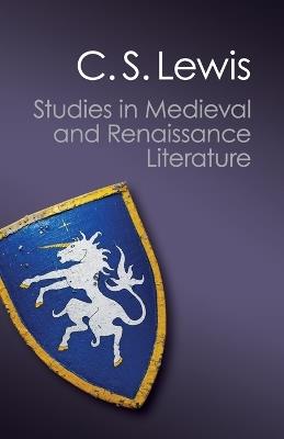 Studies in Medieval and Renaissance Literature - C. S. Lewis - cover