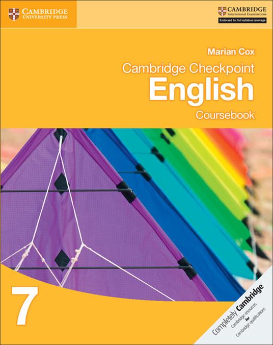  Cambridge checkpoint english. Coursebook 7. Con espansione online