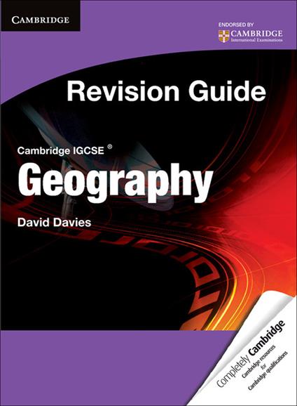 Cambridge IGCSE Geography Revision Guide Student's Book - David Davies - cover