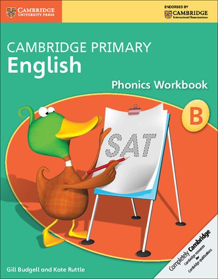 Cambridge Primary English Phonics Workbook B - Gill Budgell,Kate Ruttle - cover