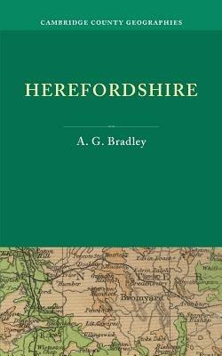 Herefordshire - A. G. Bradley - cover