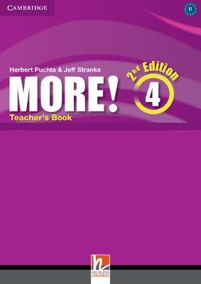 More! Level 4 Teacher's Book - Cheryl Pelteret,Herbert Puchta,Jeff Stranks - cover