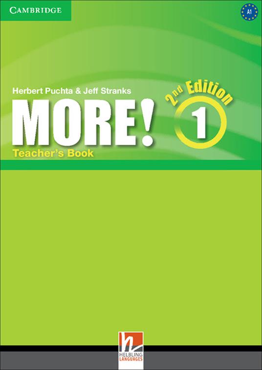 More! Level 1 Teacher's Book - Herbert Puchta,Jeff Stranks - cover