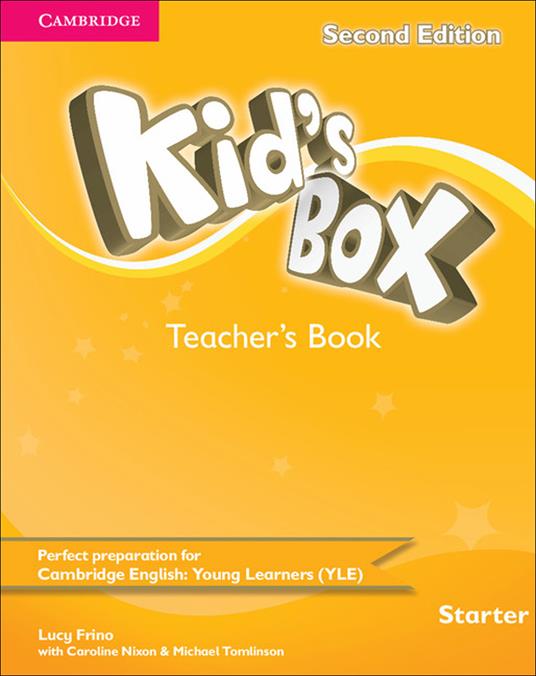 Kid's Box Starter Teacher's Book - Lucy Frino - cover