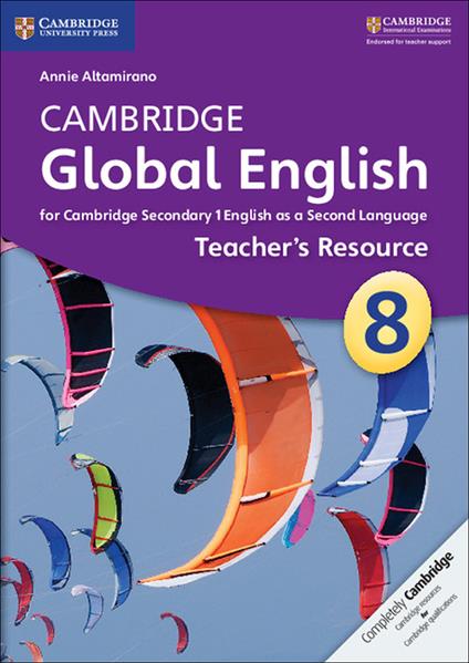 Cambridge Global English Stages 7-9 Stage 8 Teacher's Resource CD-ROM - Annie Altamirano - cover