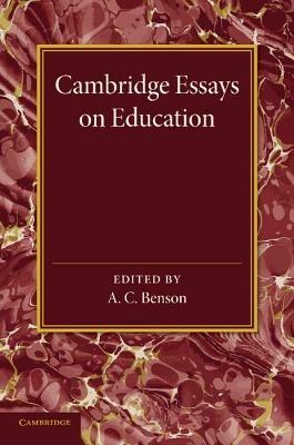 Cambridge Essays in Education - cover
