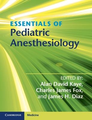 Essentials of Pediatric Anesthesiology - cover