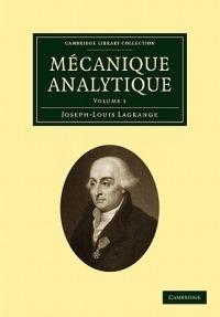 Mecanique Analytique - Joseph-Louis Lagrange - cover