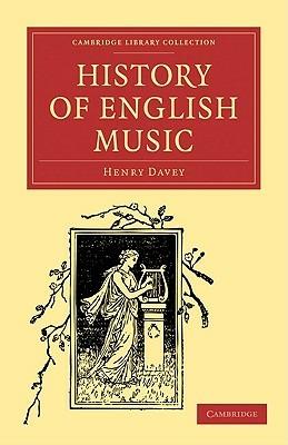 History of English Music - Henry Davey - cover