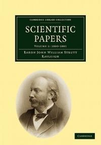 Scientific Papers - John William Strutt - cover