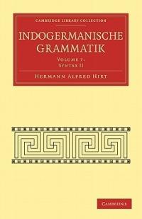 Indogermanische Grammatik - Hermann Alfred Hirt - cover