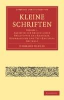 Kleine Schriften - Hermann Usener - cover
