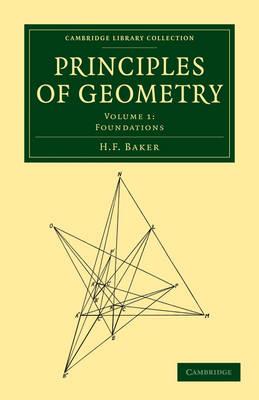 Principles of Geometry - H. F. Baker - cover