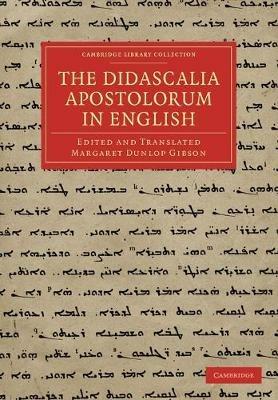The Didascalia Apostolorum in English - cover