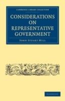 Considerations on Representative Government - John Stuart Mill - cover