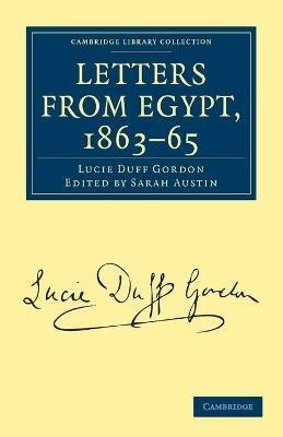 Letters from Egypt, 1863-65 - Lucie Duff Gordon - cover