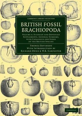 British Fossil Brachiopoda - Thomas Davidson - cover