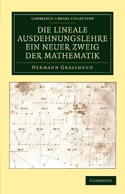 Die Lineale Ausdehnungslehre ein neuer Zweig der Mathematik: Dargestellt und durch Anwendungen auf die ubrigen Zweige der Mathematik, wie auch auf die Statik, Mechanik, die Lehre vom Magnetismus und die Krystallonomie erlautert - Hermann Grassmann - cover