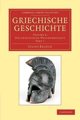 Griechische Geschichte - Julius Beloch - cover