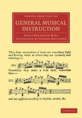 General Musical Instruction - Adolf Bernhard Marx - cover