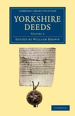 Yorkshire Deeds: Volume 3 - cover