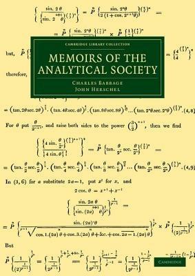 Memoirs of the Analytical Society - Charles Babbage,John Herschel - cover