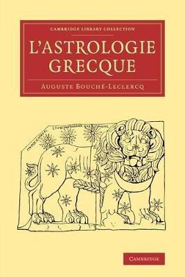 L'Astrologie grecque - Auguste Bouché-Leclercq - cover