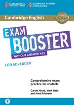 Cambridge English Exam Booster for Advanced without Answer Key with Audio: Comprehensive Exam Practice for Students