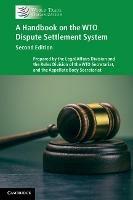 A Handbook on the WTO Dispute Settlement System - cover