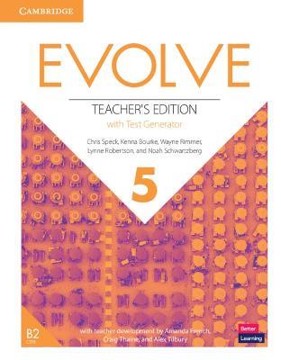 Evolve Level 5 Teacher's Edition with Test Generator - Chris Speck,Kenna Bourke,Wayne Rimmer - cover