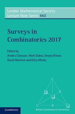 Surveys in Combinatorics 2017 - cover