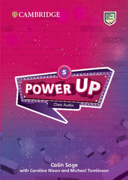 Power Up Level 5 Class Audio CDs (4) - Colin Sage - cover