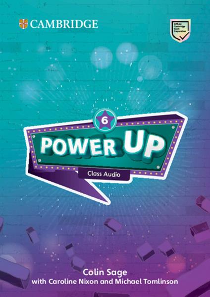 Power Up Level 6 Class Audio CDs (5) - Colin Sage - cover