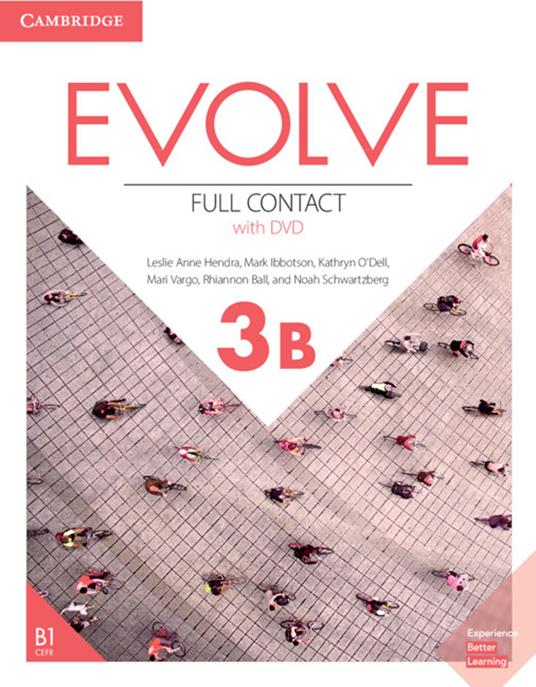 Evolve Level 3B Full Contact with DVD - Leslie Anne Hendra,Mark Ibbotson,Kathryn O'Dell - cover