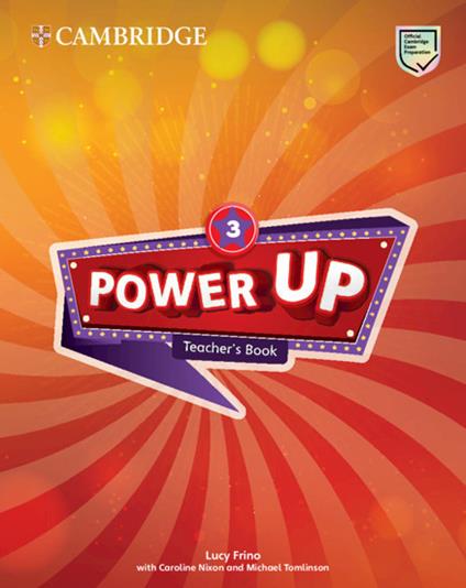 Power Up Level 3 Teacher's Book - Lucy Frino - cover