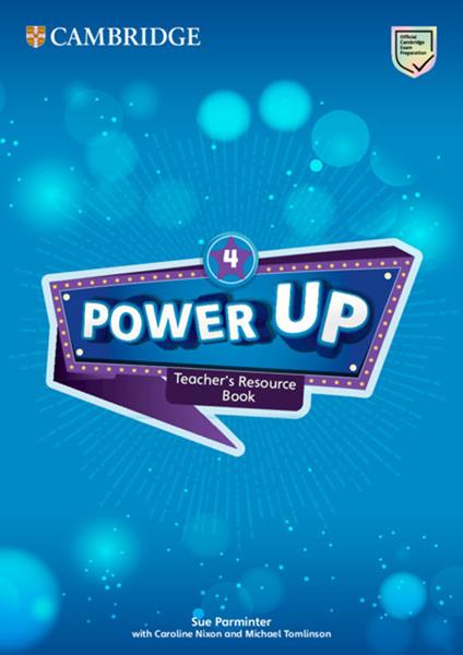 Power Up Level 4 Teacher's Resource Book with Online Audio - Sue Parminter - cover