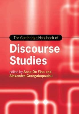 The Cambridge Handbook of Discourse Studies - cover