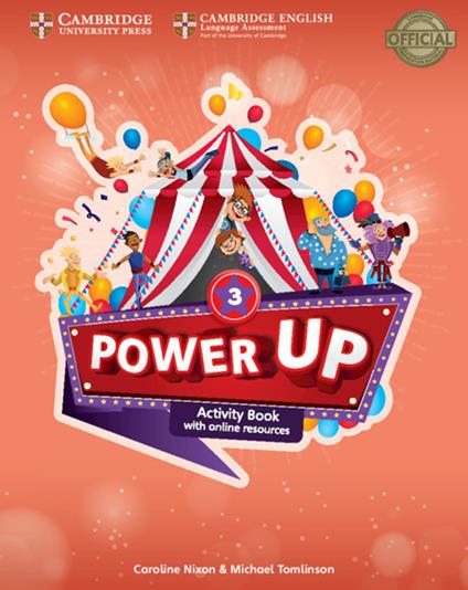 Power Up Level 3 Activity Book with Online Resources and Home Booklet - Caroline Nixon,Michael Tomlinson - cover