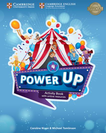 Power Up Level 4 Activity Book with Online Resources and Home Booklet - Caroline Nixon,Michael Tomlinson - cover