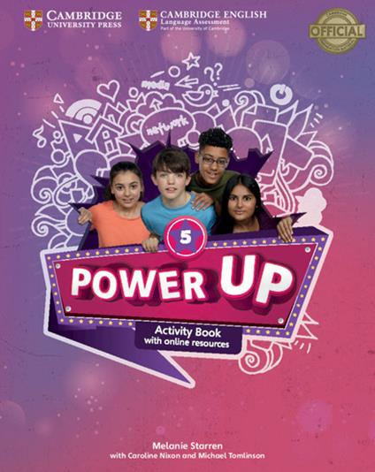 Power Up Level 5 Activity Book with Online Resources and Home Booklet - Melanie Starren - cover