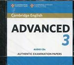 Cambridge English Advanced 3 Audio CDs