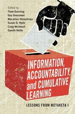 Information, Accountability, and Cumulative Learning: Lessons from Metaketa I - cover
