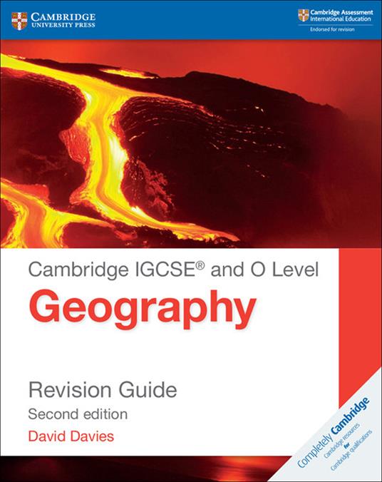 Cambridge IGCSE (R) and O Level Geography Revision Guide - David Davies - cover