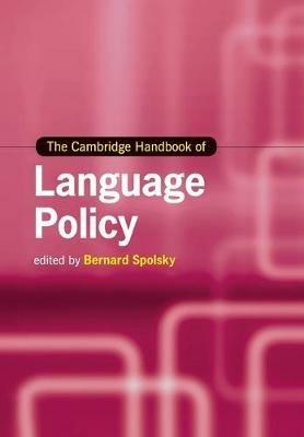 The Cambridge Handbook of Language Policy - cover