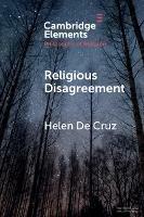 Religious Disagreement - Helen De Cruz - cover