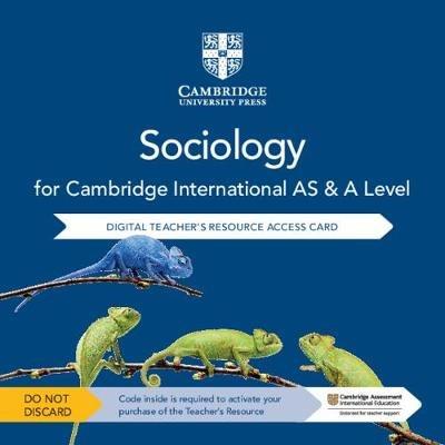 Cambridge International AS and A Level Sociology. Con Contenuto digitale per accesso online - Livesey Chris - copertina