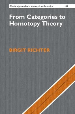 From Categories to Homotopy Theory - Birgit Richter - cover